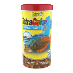 TetraColor PLUS Tropical Flakes with Color Enhancing(Pack of 1)