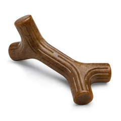 Benebone Bacon Stick Real Wood Durable Dog Chew Toy, Made in USA