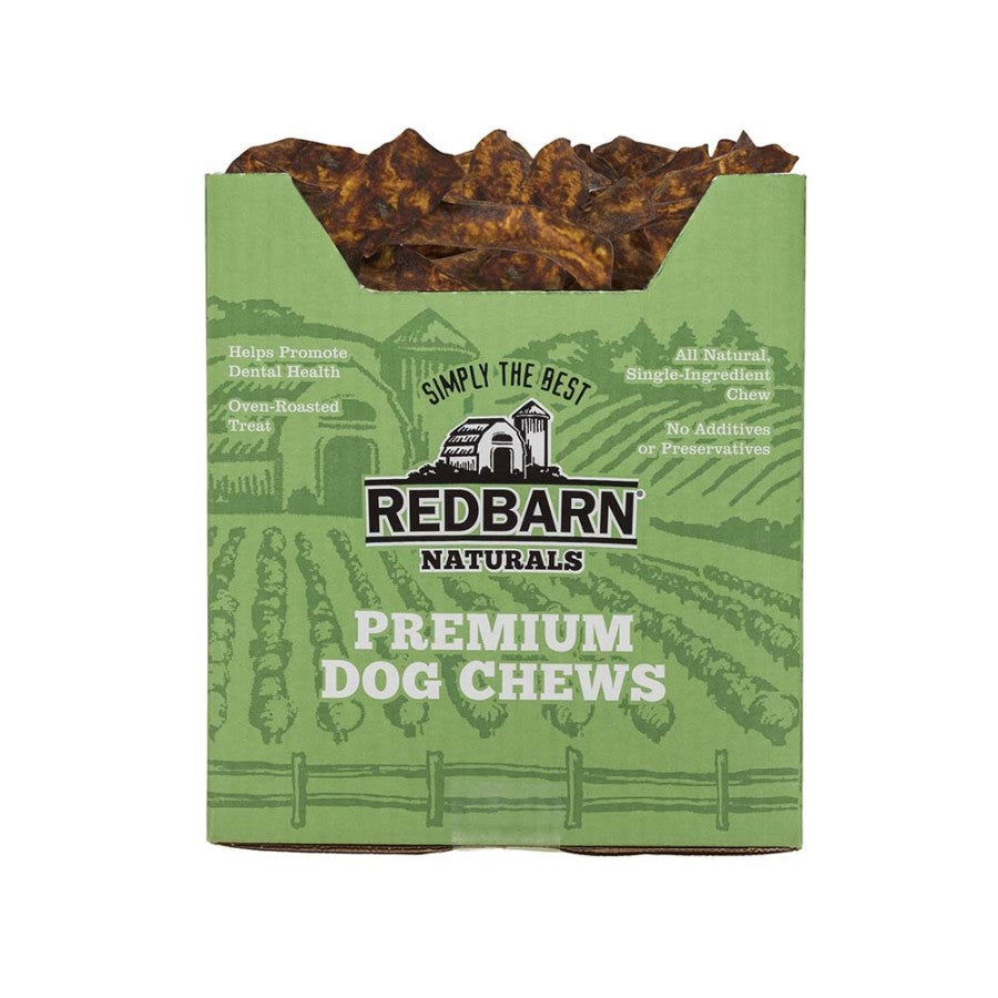 Redbarn Pet Products All-Natural Rawhide Bully Slices - Bully Stick Flavor - Premium Grain-Free Beef Hide Treats High Protein Low Fat for Chewers
