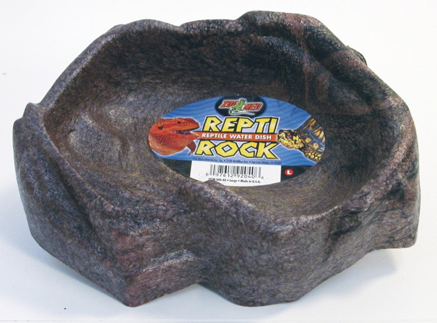 Zoo Med Laboratories Repti Rock Reptile Water Dish