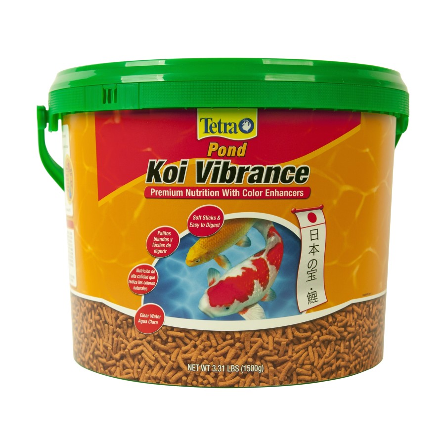 TetraPond Koi Vibrance, Soft Sticks, Floating Pond Food