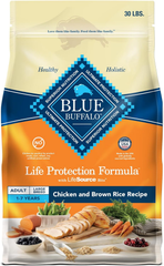 Blue Buffalo Life Protection Formula Large Breed Adult Dry Dog Food, Promotes Joint Health and Lean Muscles, Made with Natural Ingredients, Chicken & Brown Rice Recipe