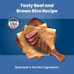 Blue Buffalo Life Protection Formula Adult Dry Dog Food, Helps Build and Maintain Strong Muscles, Made with Natural Ingredients, Beef & Brown Rice Recipe