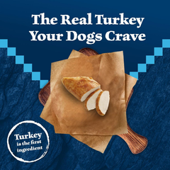 Blue Buffalo Wilderness Trail Treats High Protein Grain Free Dog Biscuits Crunchy Dog Treats, Turkey Recipe