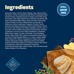 Blue Buffalo Freedom Grain-Free Dry Dog Food, Complete & Balanced Nutrition for Adult Dogs, Made in the USA With Natural Ingredients, Chicken & Potatoes