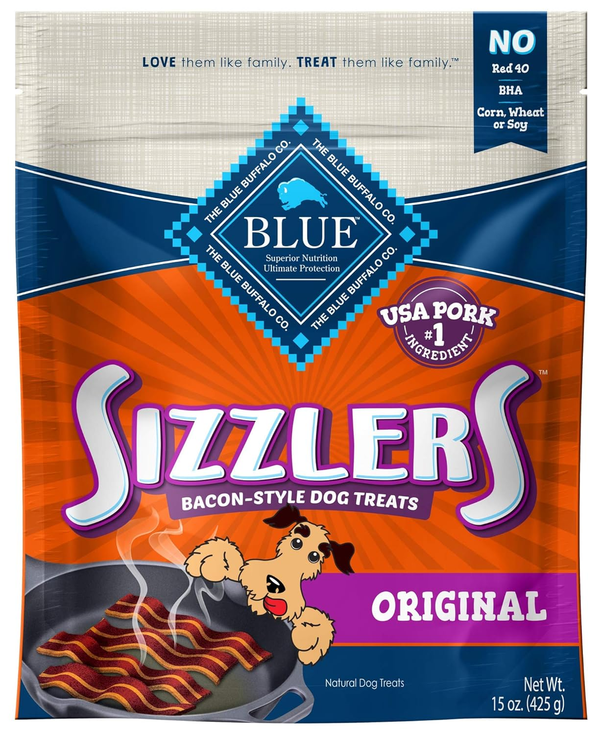 Blue Buffalo BLUE Sizzlers Original Pork