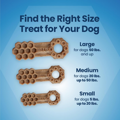 Blue Buffalo Dental Chews Large Natural Dog Treats, Chicken & Spearmint