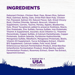 Wellness Complete Health Large Breed Dry Dog Puppy Food with Grains, Natural Ingredients, Made in USA with Real Meat (Puppy, Chicken, Salmon & Rice)