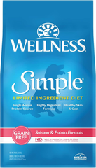 Wellness Natural Pet Food Wellness Simple Natural Grain Free Limited Ingredient Dry Dog Food, Salmon and Potato Recipe