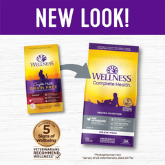 Wellness Complete Health Natural Grain-Free Age Advantage Senior Dry Cat Food, Deboned Chicken and Chicken Meal Recipe