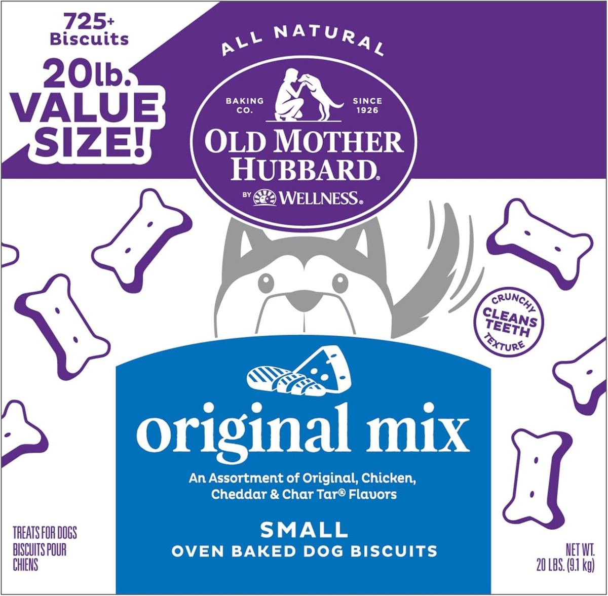 Old Mother Hubbard Classic Crunchy Natural Assorted Dog Small Biscuits