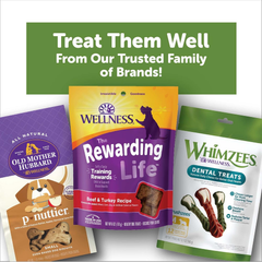 Whimzees Wellness Alligator Dog Dental Treats, Natural Chews, Large Size