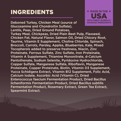 Wellness CORE Grain-Free Senior Dry Dog Food, Made in USA with Real Turkey and Natural Ingredients, With Nutrients for Immune, Joint, Skin & Coat Support