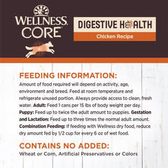 Wellness CORE Digestive Health Chicken Grain Free Wet Dog Food