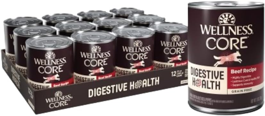 Wellness CORE Digestive Health Beef Grain Free Wet Dog Food