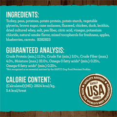 Merrick Power Bites Natural Soft And Chewy Real Meat Dog Treats, Grain Free Snack, Real Turducken Recipe