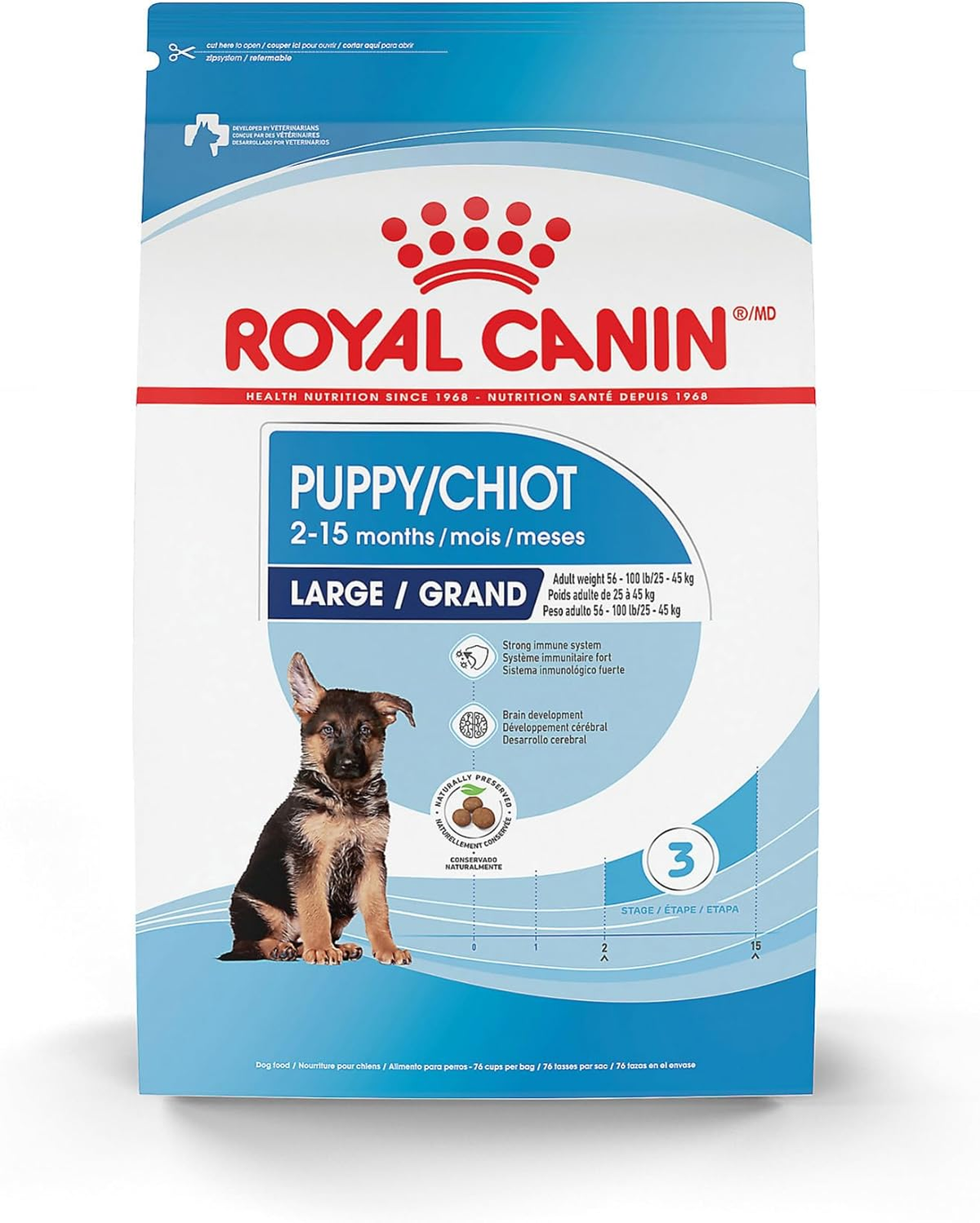 Royal Canin Size Health Nutrition Large Puppy Dry Dog Food