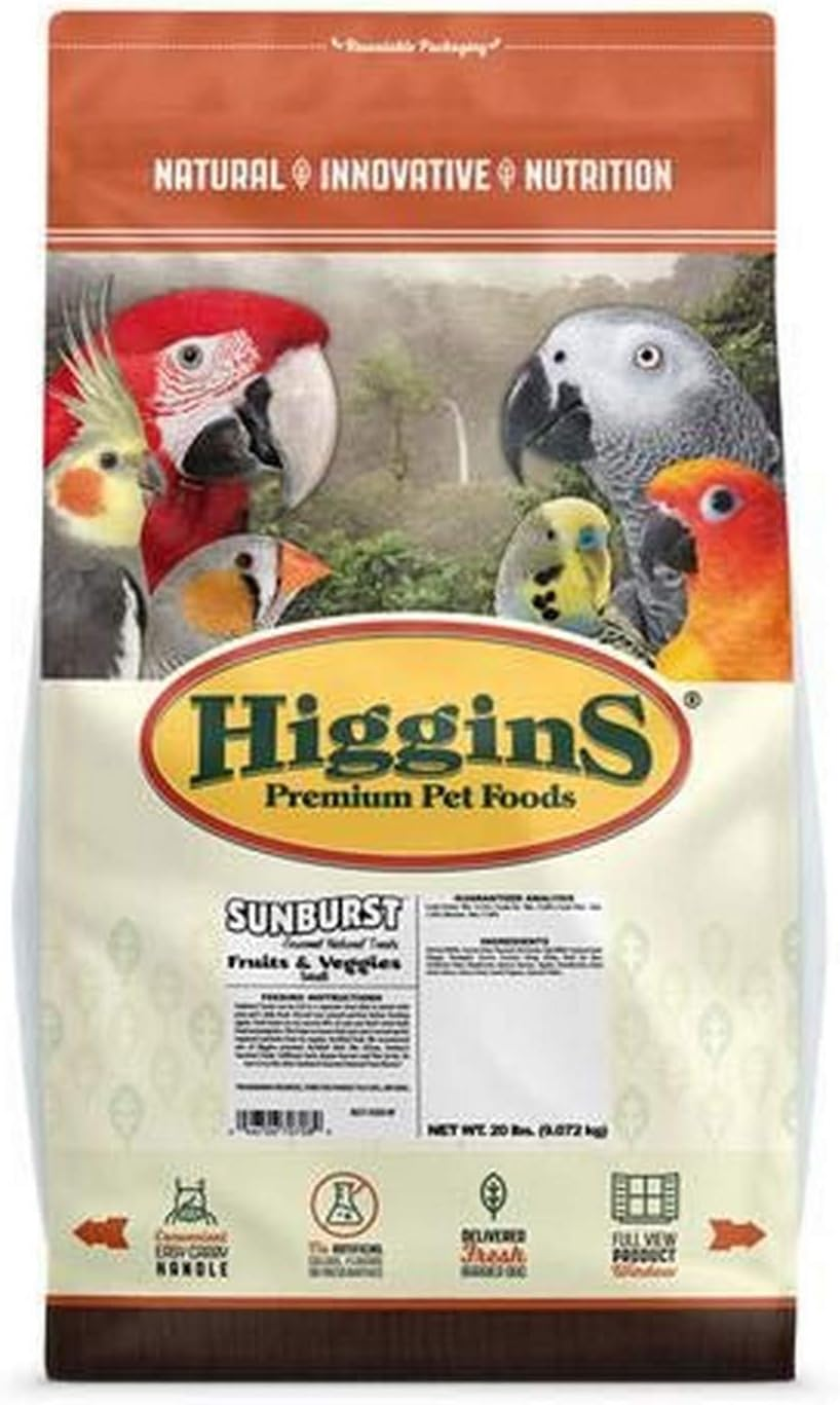 Higgins Sunburst Treats Fruits & Veggies Small 20 lb