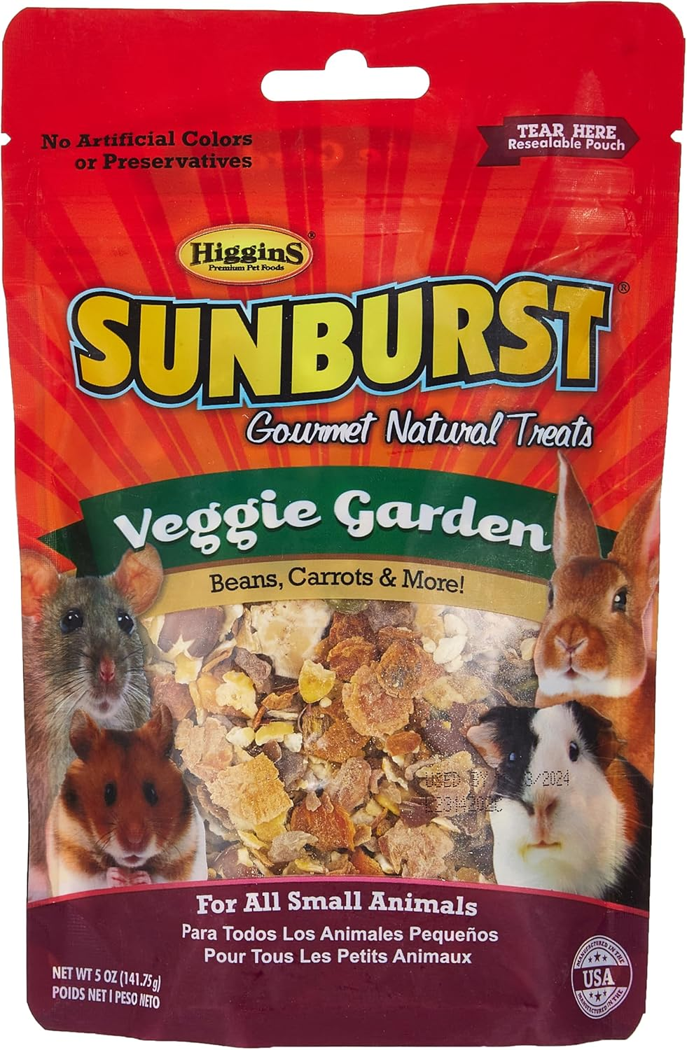 Higgins Sunburst Treats Veggie Garden 5 oz