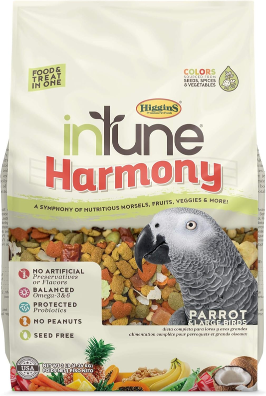 Higgins inTune Harmony Parrot 3 lb