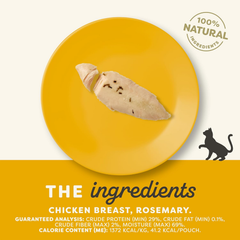 Applaws Chicken with Rosemary Loin Cat Treat 12 / 1.06 oz