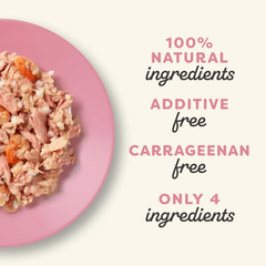 Applaws Natural Wet Cat Food in Broth, Limited Ingredient Cat Food Cups, Grain-Free Cat Food Pots, No Artificials, 100% Natural Ingredient Cat Food, Tuna Fillet & Shrimp in Broth