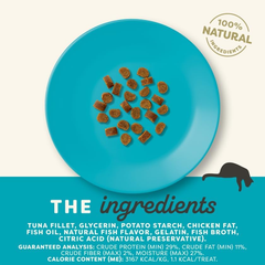 Applaws Natural Chewy Tuna Fillet Cat Treats 12 / 2 oz