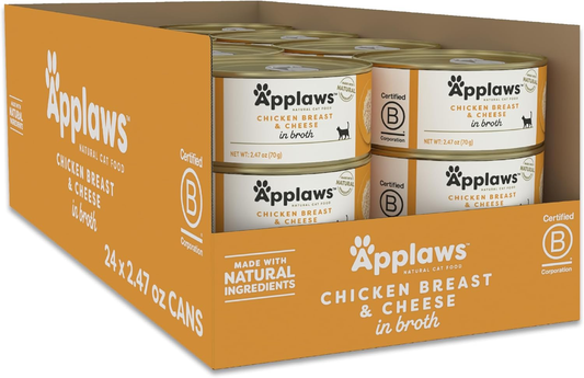 Applaws Chicken with Cheese Can Cat 24 / 2.47 oz