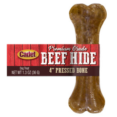 Cadet Premium Grade Pressed Beef Hide Bones