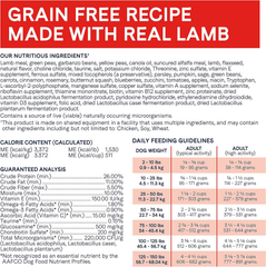 CANIDAE, Under The Sun, Grain Free Recipe Made with Real Lamb Dog Dry
