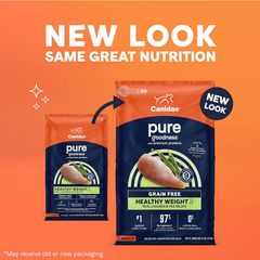 Canidae PURE Healthy Weight Limited Ingredient Premium Adult Dry Dog Food, Chicken and Pea Recipe