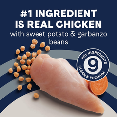 Canidae Pure SENIOR Real Chicken, Sweet Potato & Garbanzo Bean Recipe Dog Dry