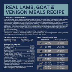 Canidae Pure Real Lamb, Goat & Venison Meals Recipe Adult Dry Dog Food