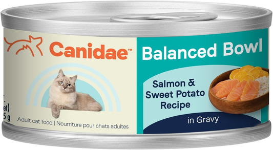 Canidae Balanced Bowl Wet Cat Food, Salmon & Sweet Potato, Recipe