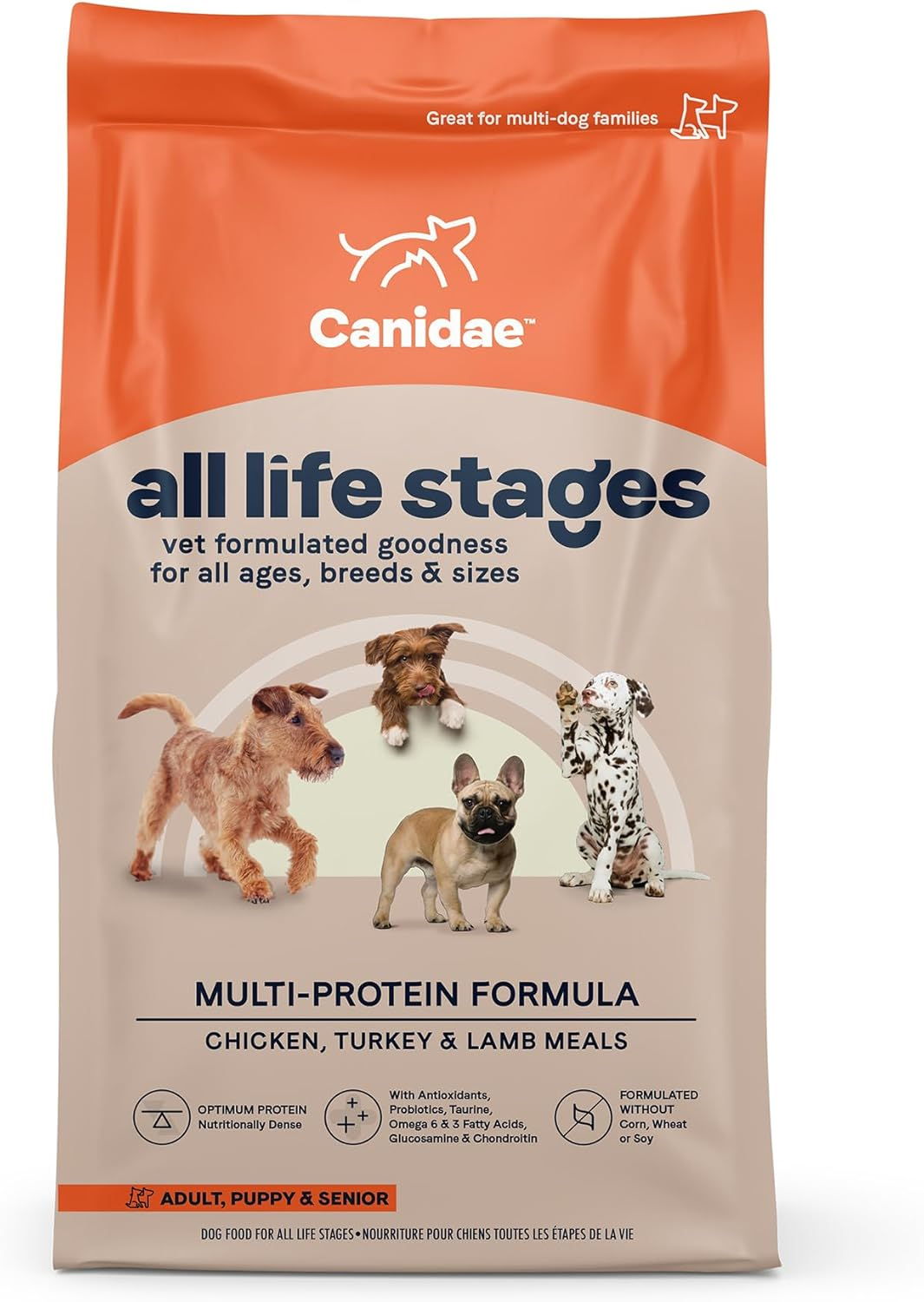 Canidae All Life Stages Dry Dog Food, Multi-Protein Formula