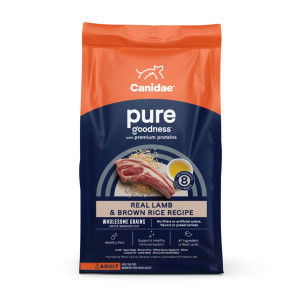 CANIDAE Pure Real Lamb & Brown Rice Recipe Dog Dry