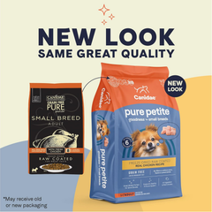 CANIDAE PURE Petite Freeze-Dried raw coated Recipe with Real Chicken Dog Dry