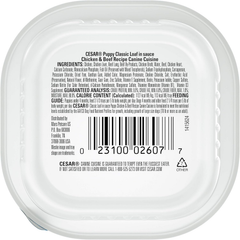 Cesar Pet Food Select for Puppies
