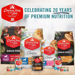 Chicken Soup For The Soul Classic Dry Adult Cat Food, Chicken & Brown Rice Recipe | Soy, Corn & Wheat Free, No Artificial Flavors or Preservatives
