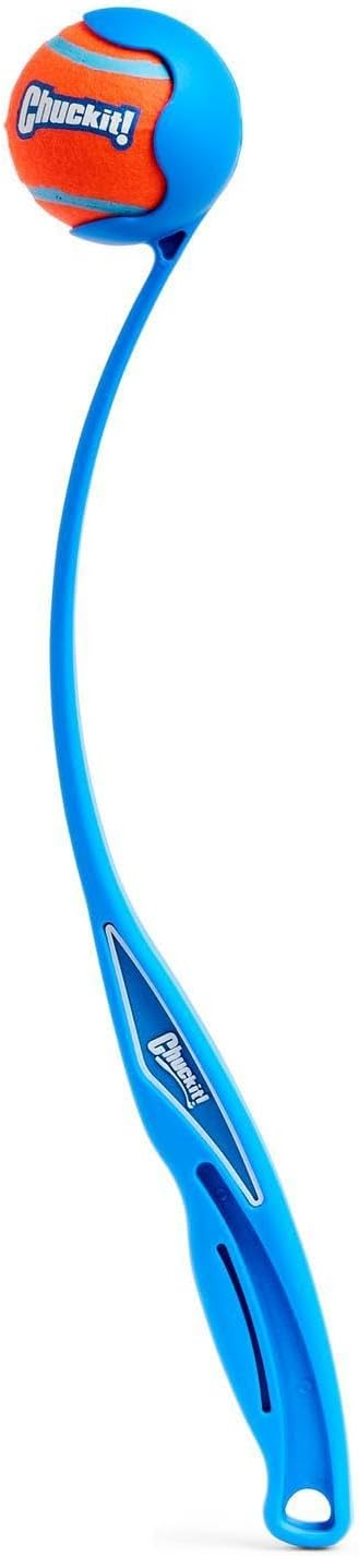 Chuckit! Dog Ball Launcher - Classic, Dog Fetch Ball Thrower, For Dogs 20-60 Pounds, Made in USA
