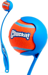 Chuckit! Dog Ball Launcher - Junior 18", Dog Fetch Ball Thrower, For Dogs 20-60 Pounds, Made in USA