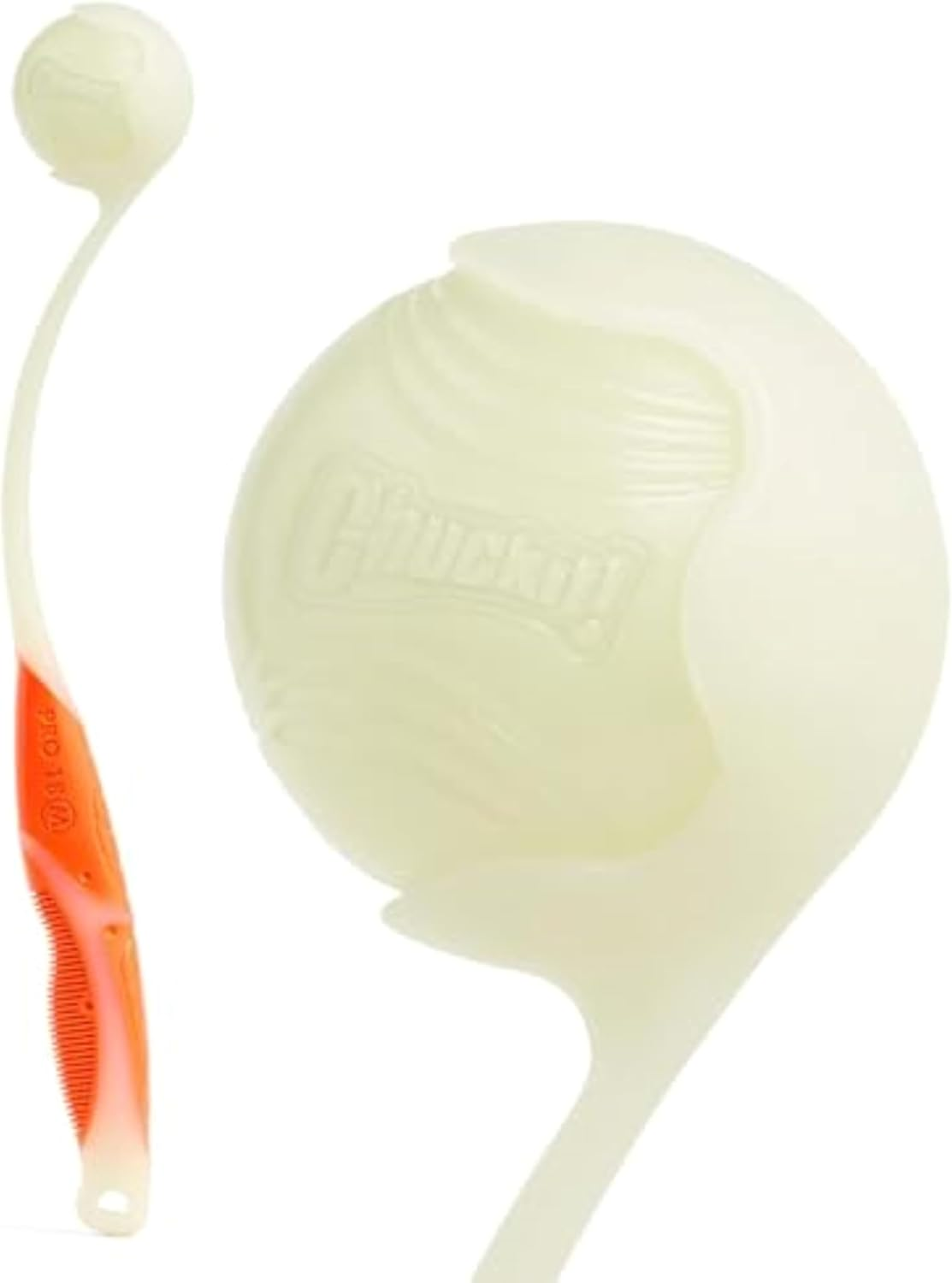 Chuckit Pro Fetch Toy Ball Launcher For Dogs; Compatible With Any Chuckit! 18 Inch + Max Glow Ball