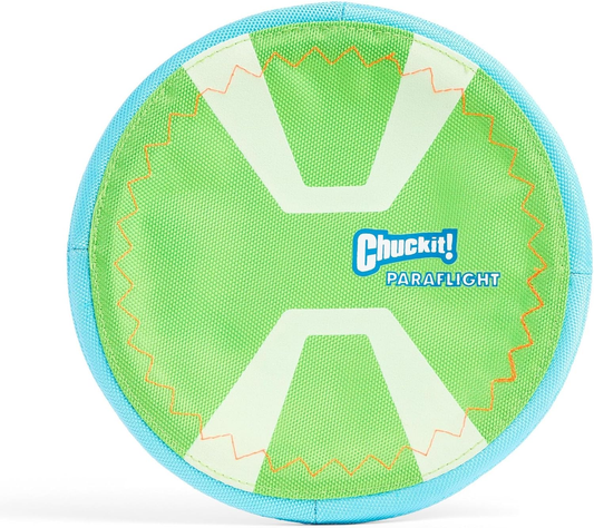 Chuckit! Max Glow Paraflight Flying Disc Dog Toy