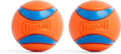 Chuckit! Ultra Ball Dog Toy - Medium Bouncy Fetch Balls For Dogs 20-60 lbs - Made from Durable Rubber - Floating Water Pet Toys