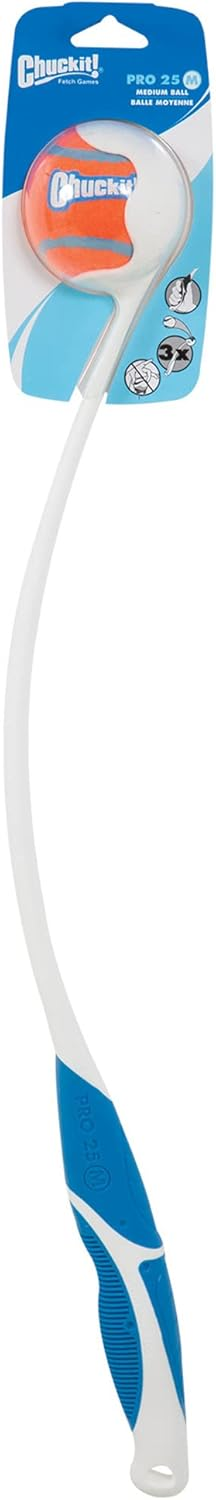 Chuckit! Dog Ball Launcher - Pro 25", Dog Fetch Ball Thrower, For Dogs 20-60 Pounds, Made in USA