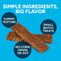 Cloud Star Wag More Bark Less Jerky Dog Treats, Smoked Salmon