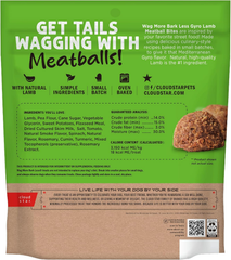 Cloud Star Wag More Bark Less Grain Free Meatballs Lamb Recipe