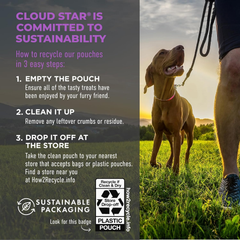 Cloud Star Tricky Trainers Soft & Chewy Dog Training Treats, Liver Flavor, Low Calorie Behavior Aid with 130 treats