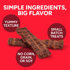 Cloud Star Wag More Bark Less Jerky Grain Free Dog Treats, Texas BBQ Beef