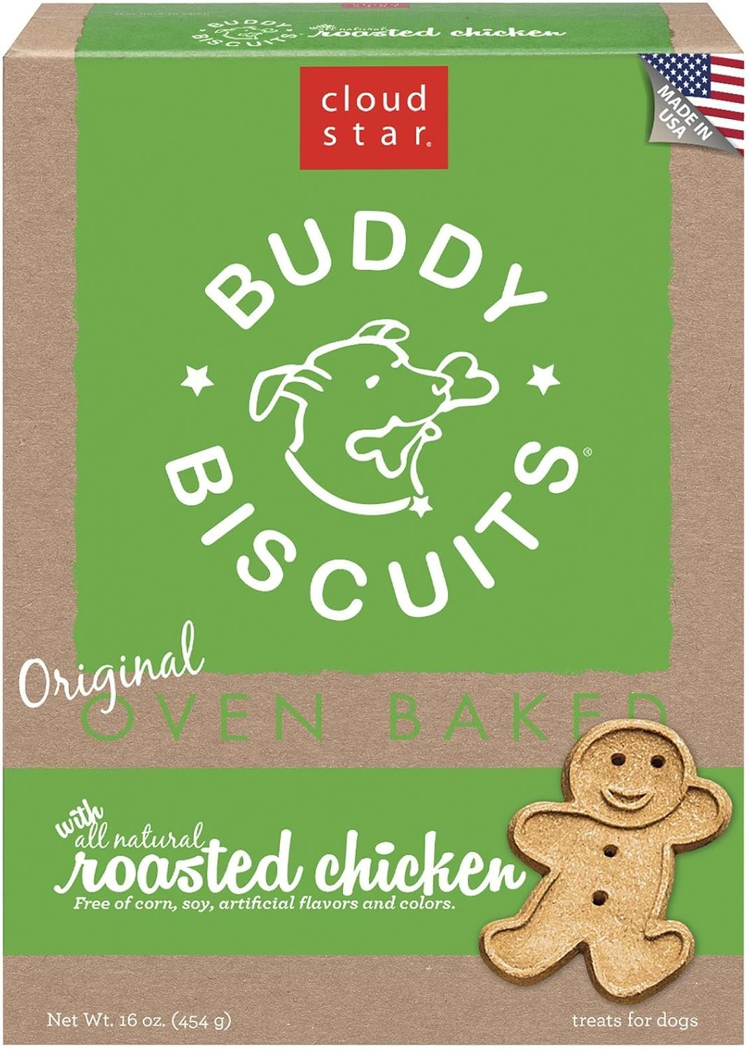Buddy Biscuits Original Buddy Biscuits - Roasted Chicken Flavor